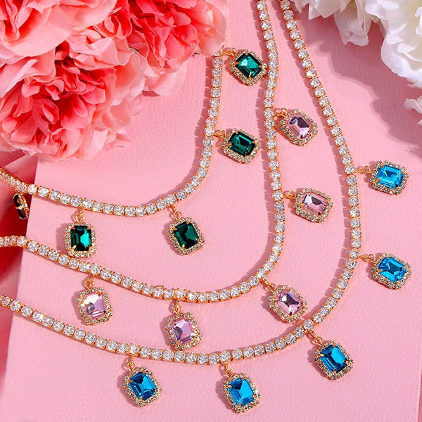 Pink Set Women’s Necklace